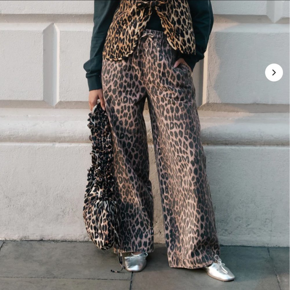 Damson Madder Rafe Pant - Leopard